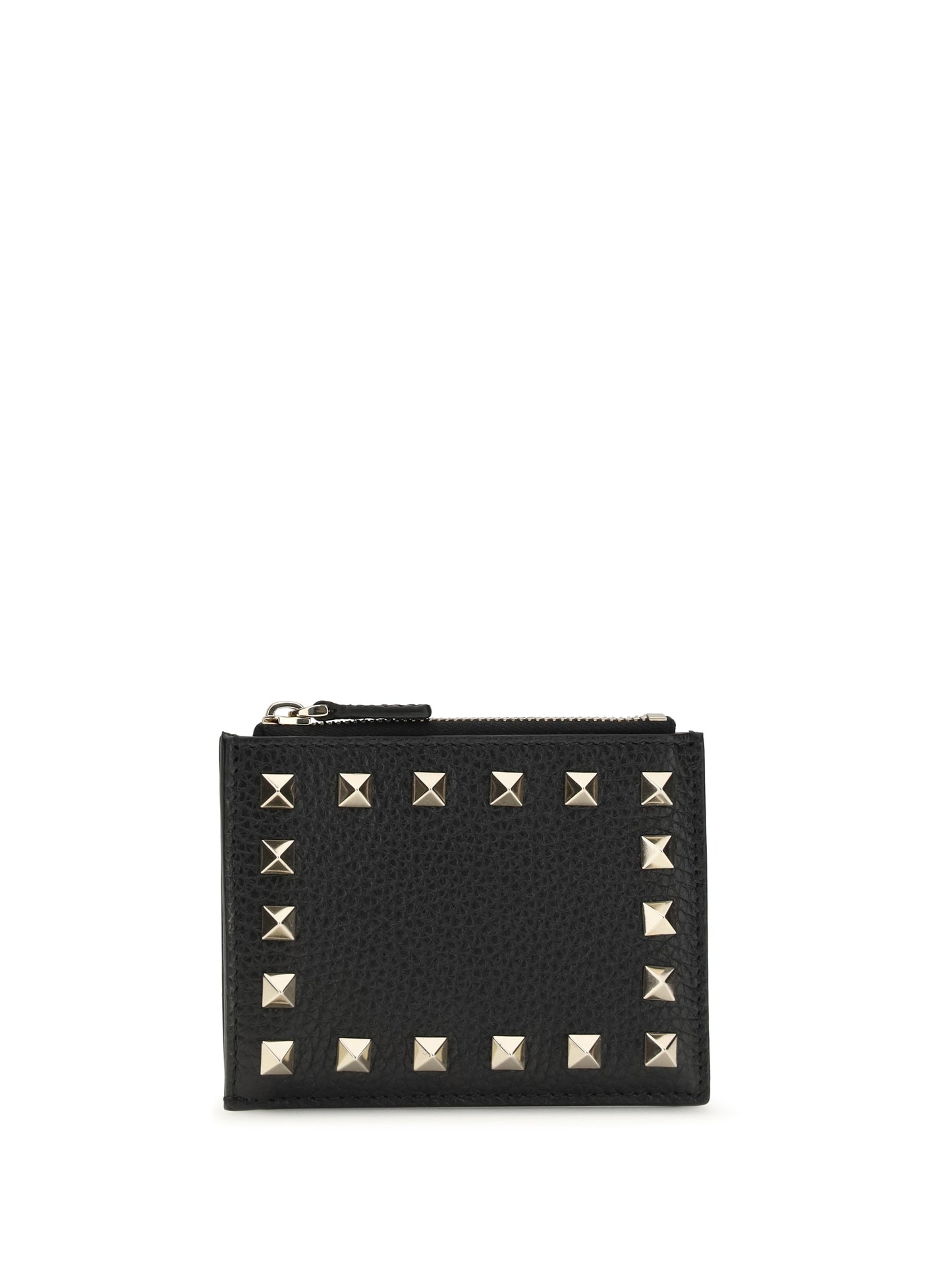 VALENTINO GARAVANI Rockstud Zip Card Holder