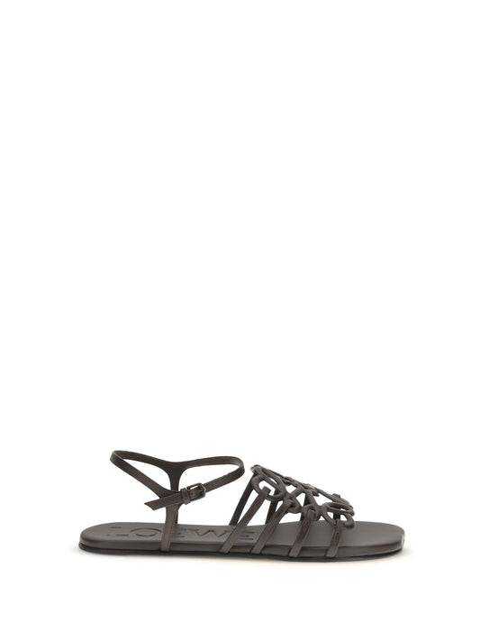 LOEWE Petal Anagram Sandals