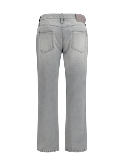 Ermanno Scervino Boyfriend Jeans - Gray Violet
