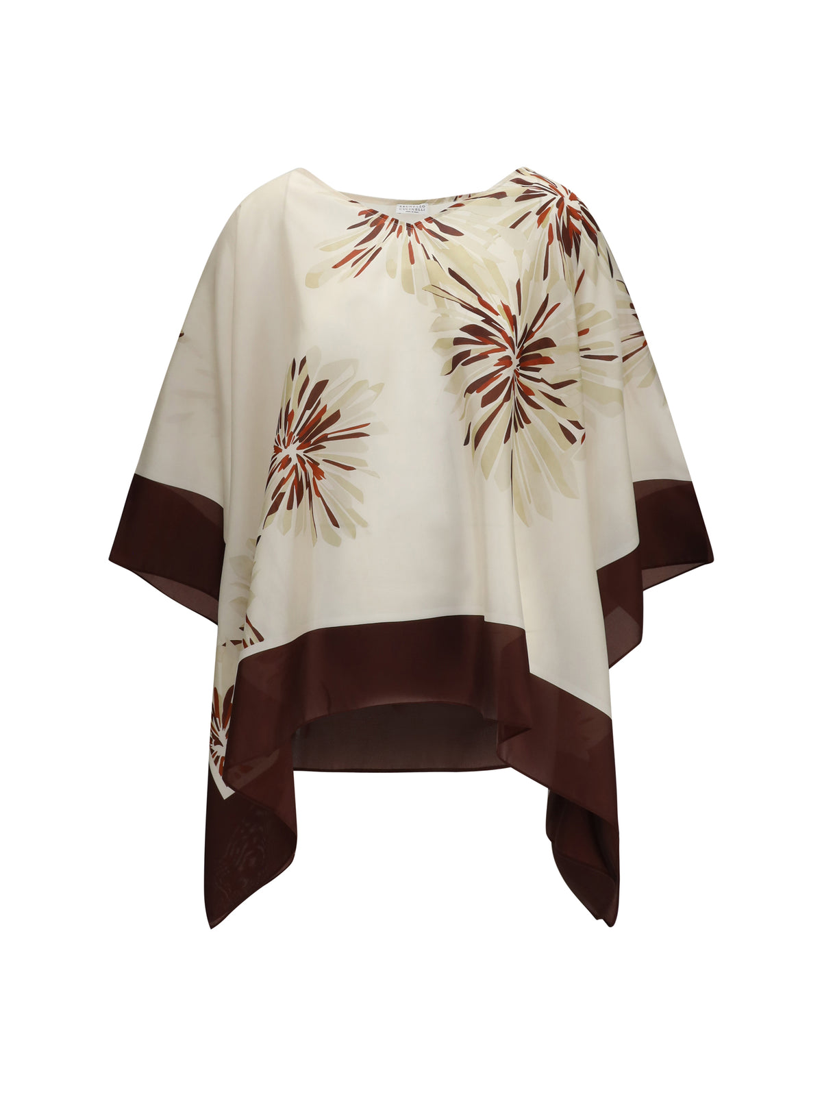 Brunello Cucinelli Silk Blouse - Natural
