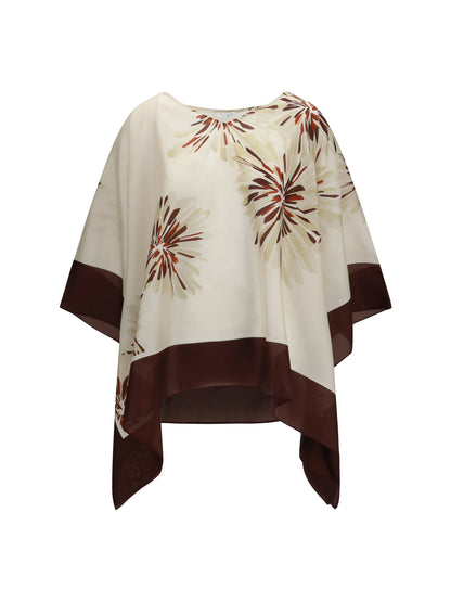 Brunello Cucinelli Silk Blouse - Natural
