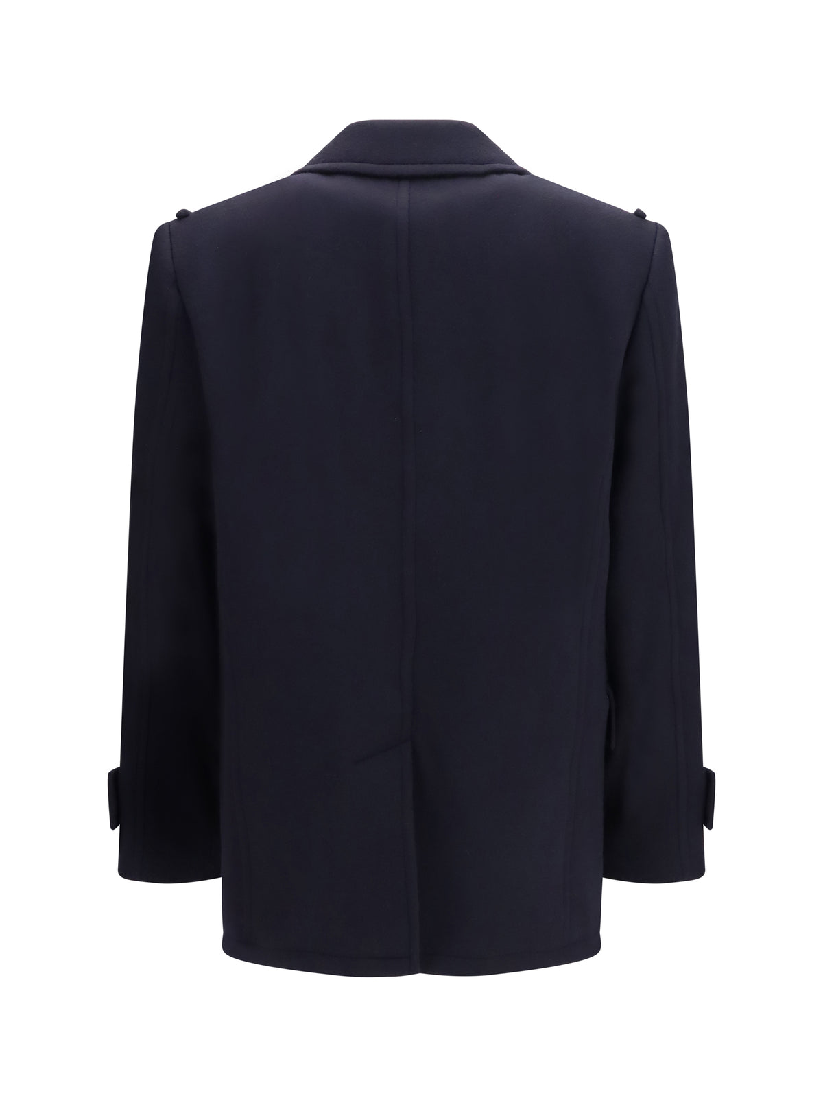 Burberry Wool cashmere Pea Coat - Navy