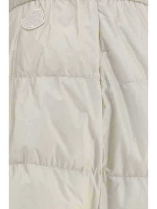 Moncler Padded A-line Skirt - Light Beige