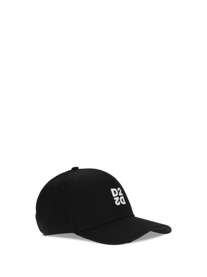 Dsquared2 Logo Baseball Cap - Black
