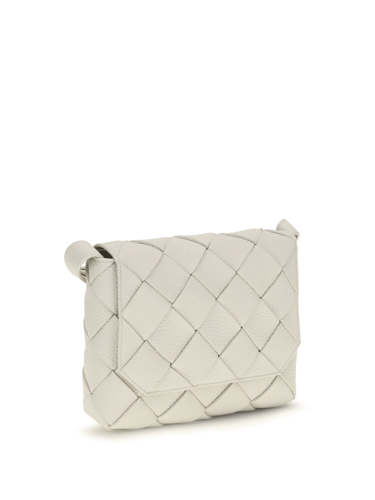Bottega Veneta Diago Shoulder Bag - Silica Grey-Silver