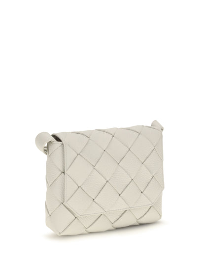 Bottega Veneta Diago Shoulder Bag - Silica Grey-Silver