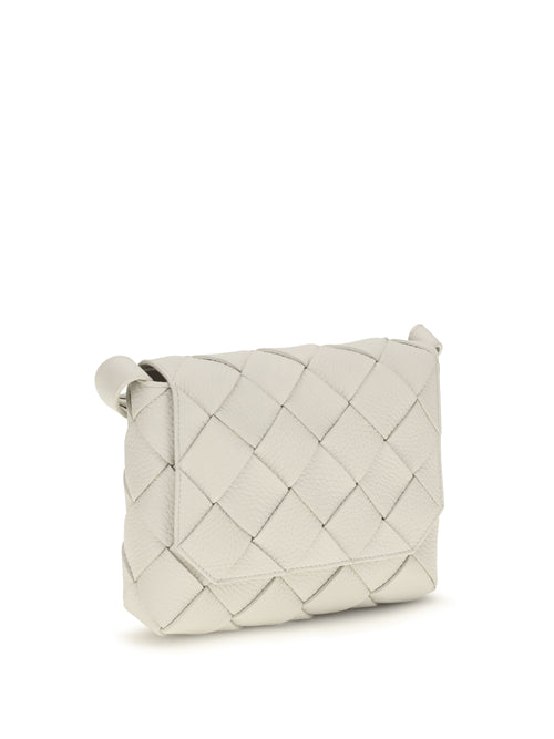 Bottega Veneta Diago Shoulder Bag - Silica Grey-Silver