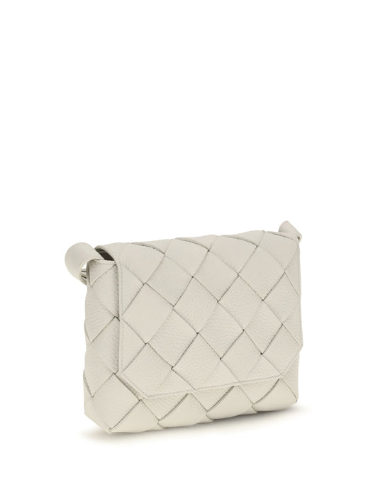 Bottega Veneta Diago Shoulder Bag - Silica Grey-Silver