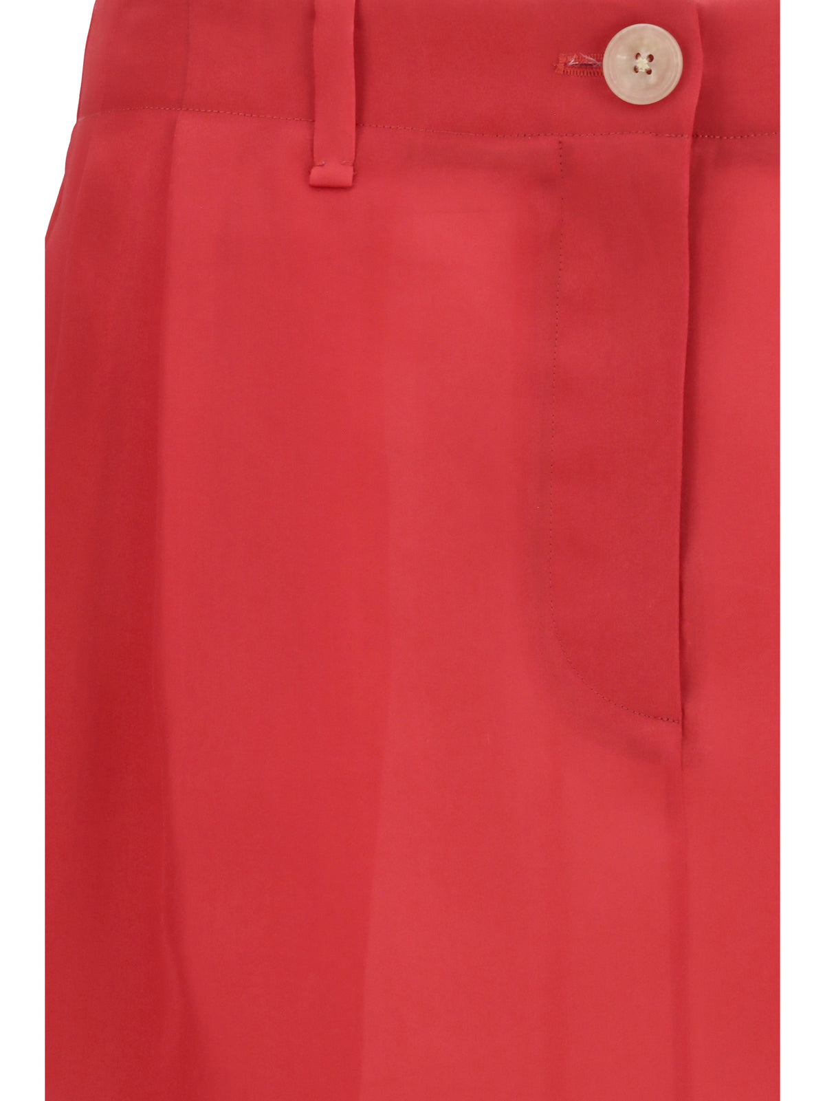 Khaite Lucian midi Skirt - Raspberry