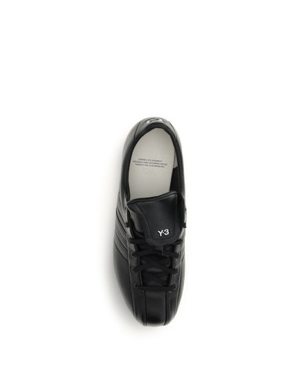 Y-3 Field Sneakers - Black/Black/Owhite