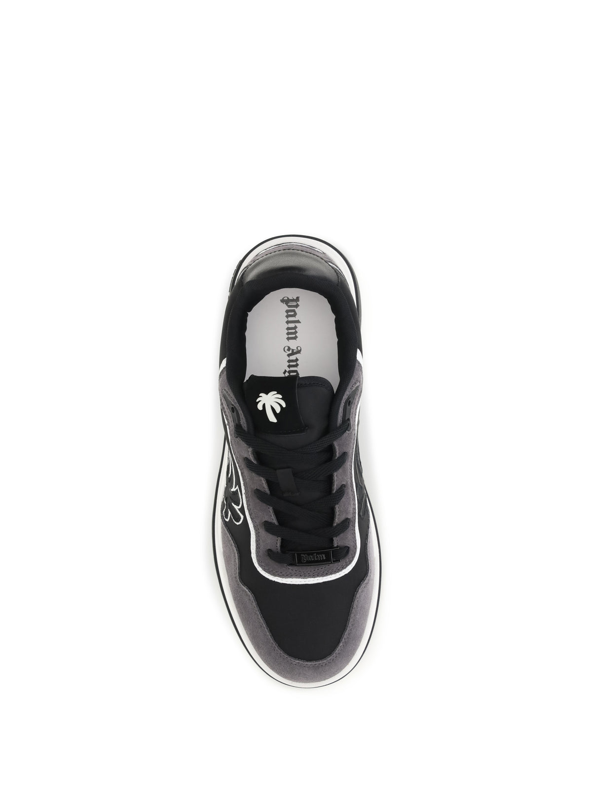 Palm Angels Palm Sneakers with suede details - Black-Grey