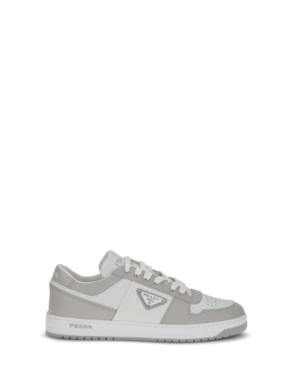 Prada Downtown Sneakers - Bianco+Cristallo