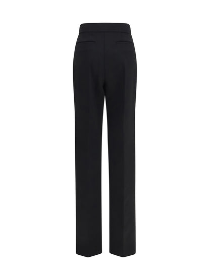 Valentino Wool flare Pants - Black