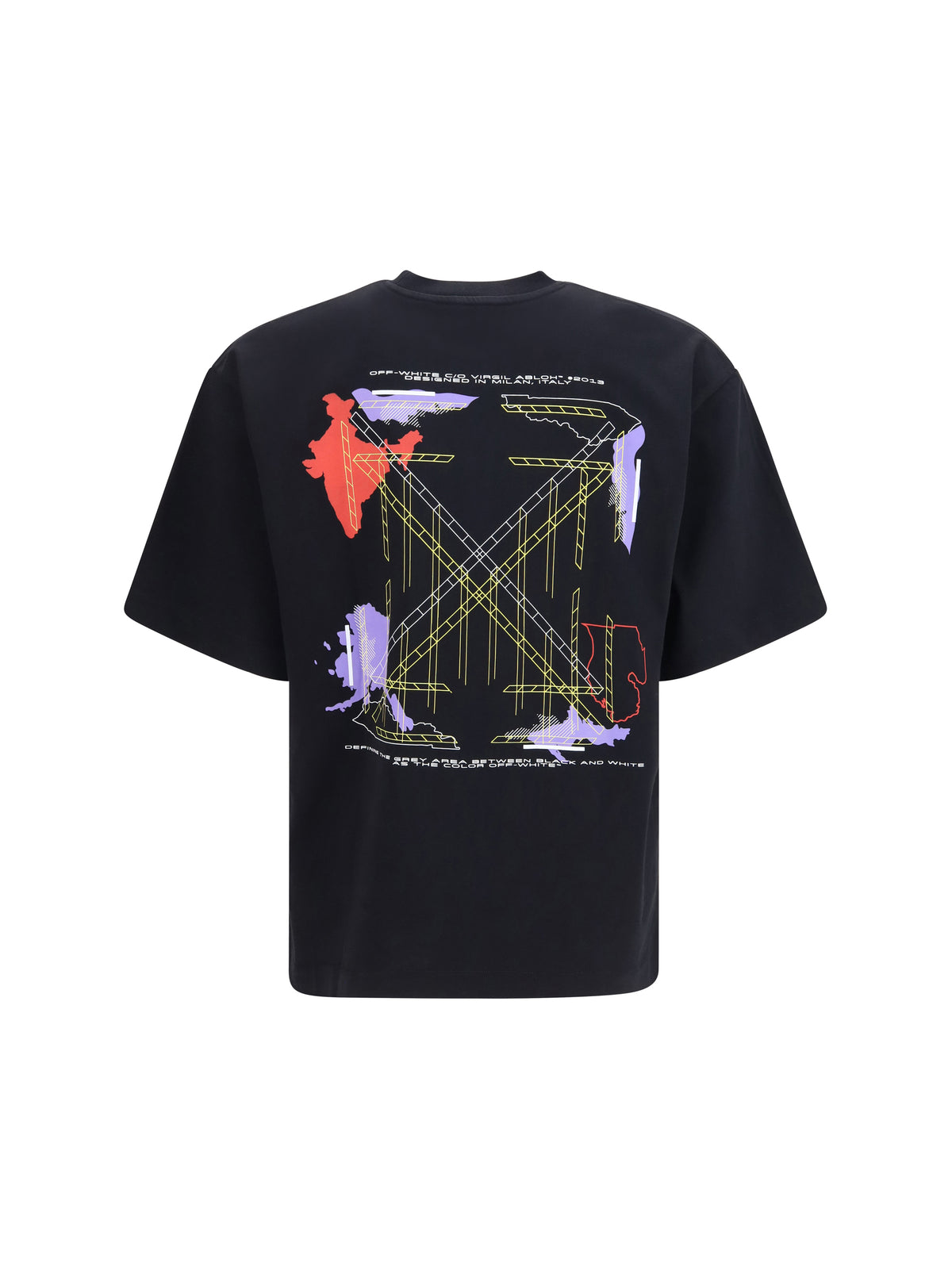 Off-White Archigeography Arrow Skate T-shirt - Black