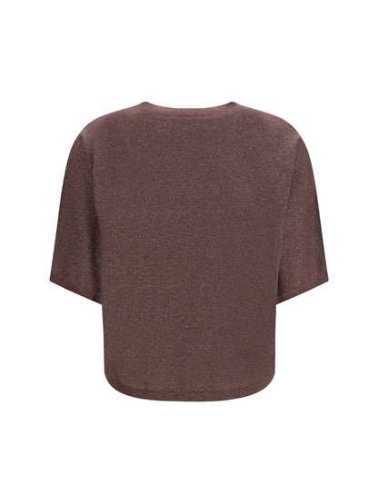 Brunello Cucinelli Short-sleeve cashmere and silk Sweater - Uvetta
