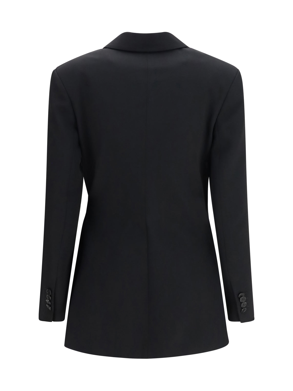 Loewe Draped wool Jacket with Belt - Black