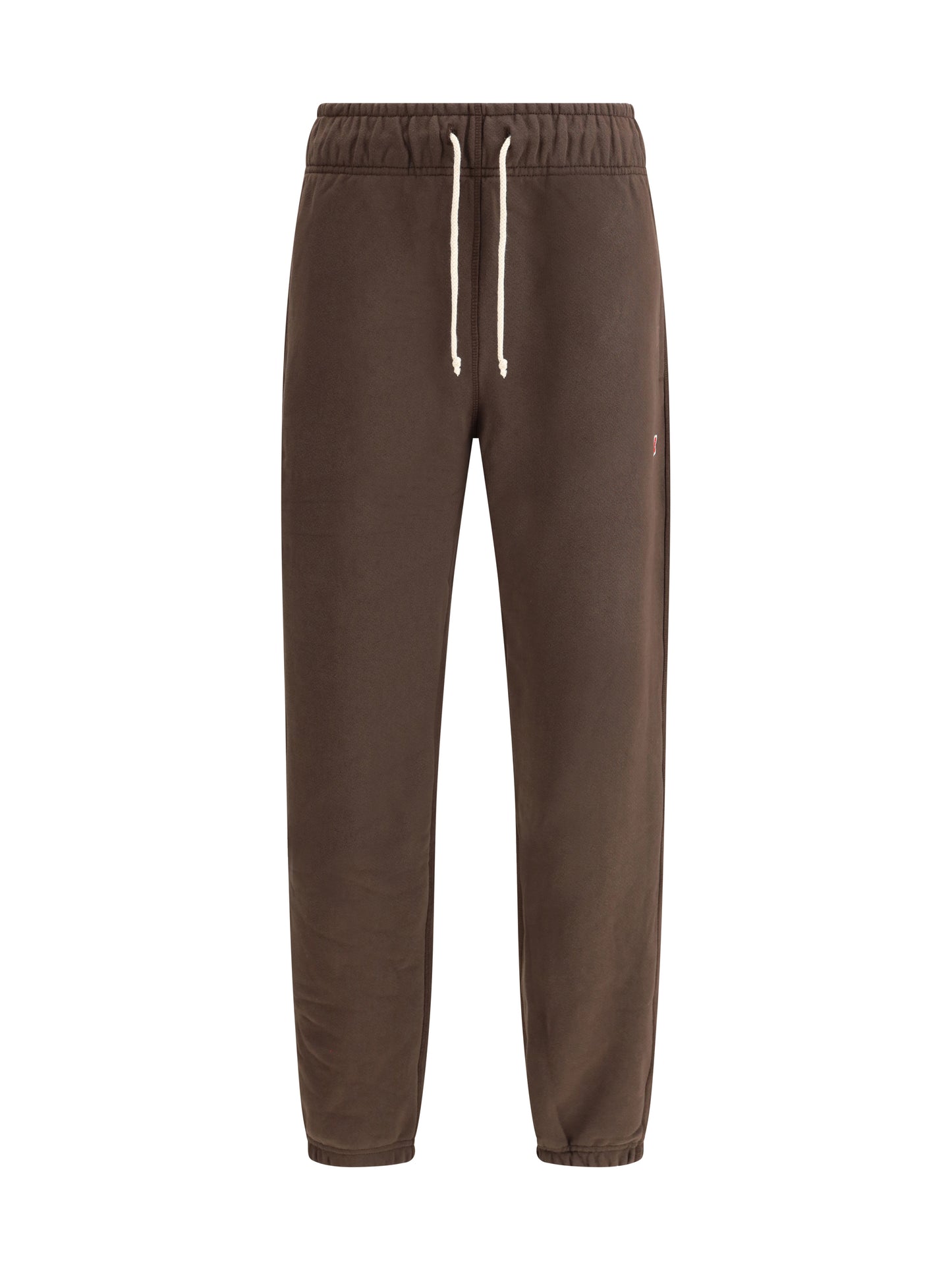 NEW BALANCE Elastic-waistband logo-patch track Pants