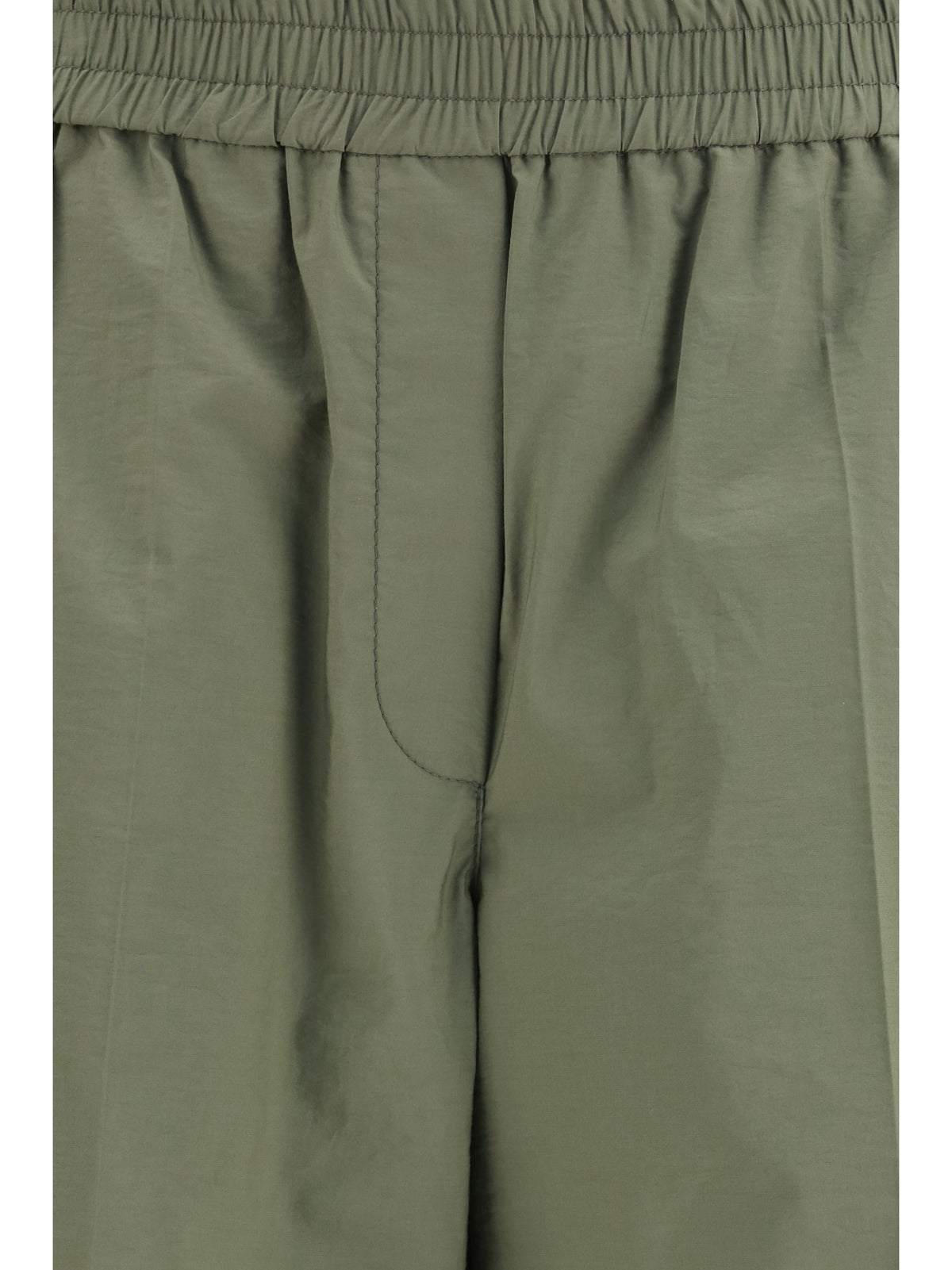 Brunello Cucinelli Pants with elasticated waist - Eucalipto