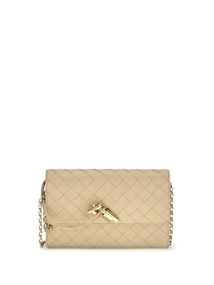 Bottega Veneta Andiamo Pouch on Chain - Shore-Muse Brass