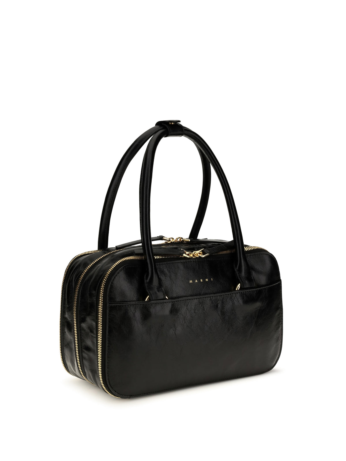Marni Small Boxyne Handbag - Black