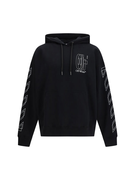 OFF-WHITE Big Double Arrow Skate Hoodie
