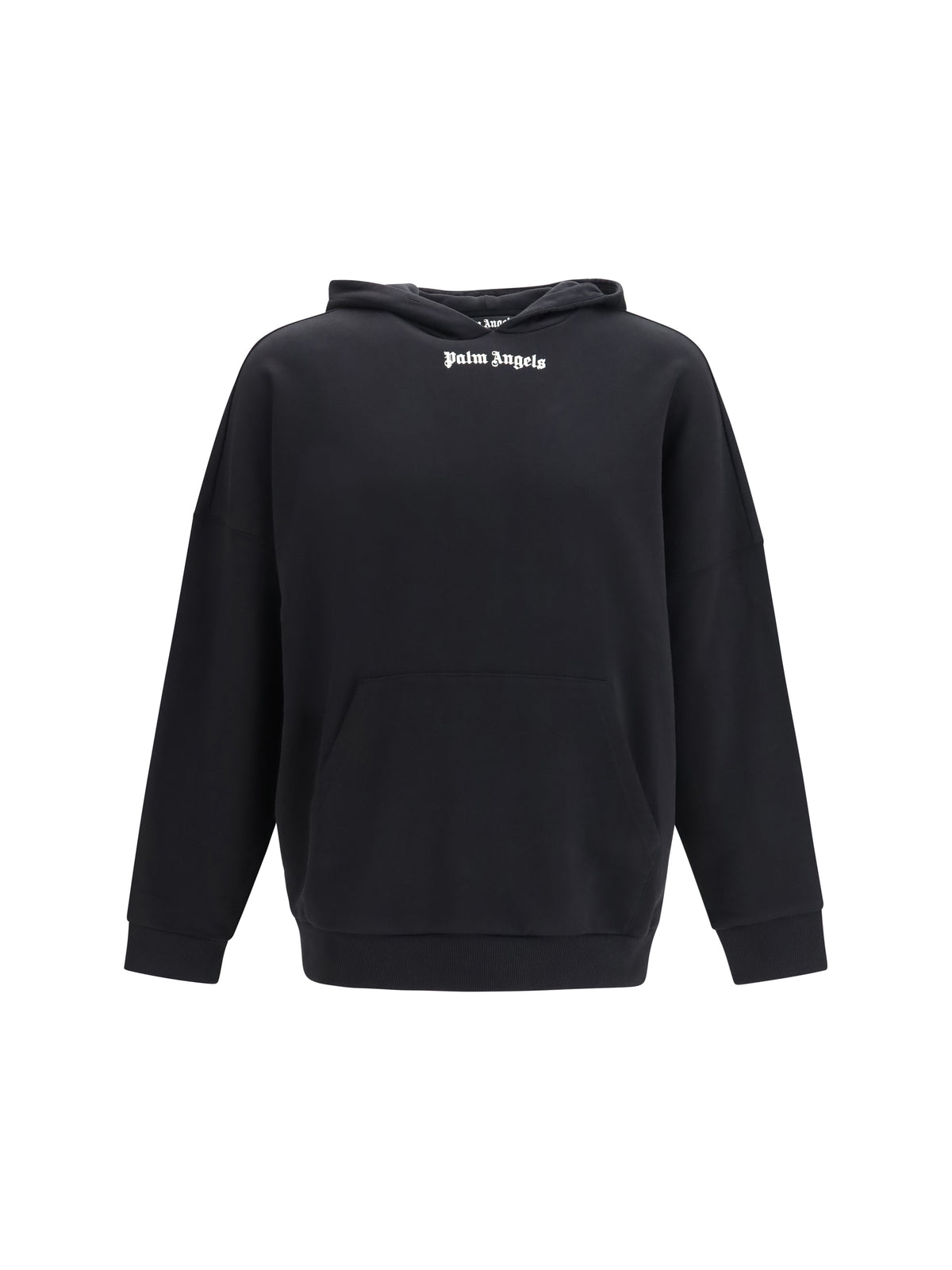 Palm Angels Classic logo over Hoodie - Black-Off White