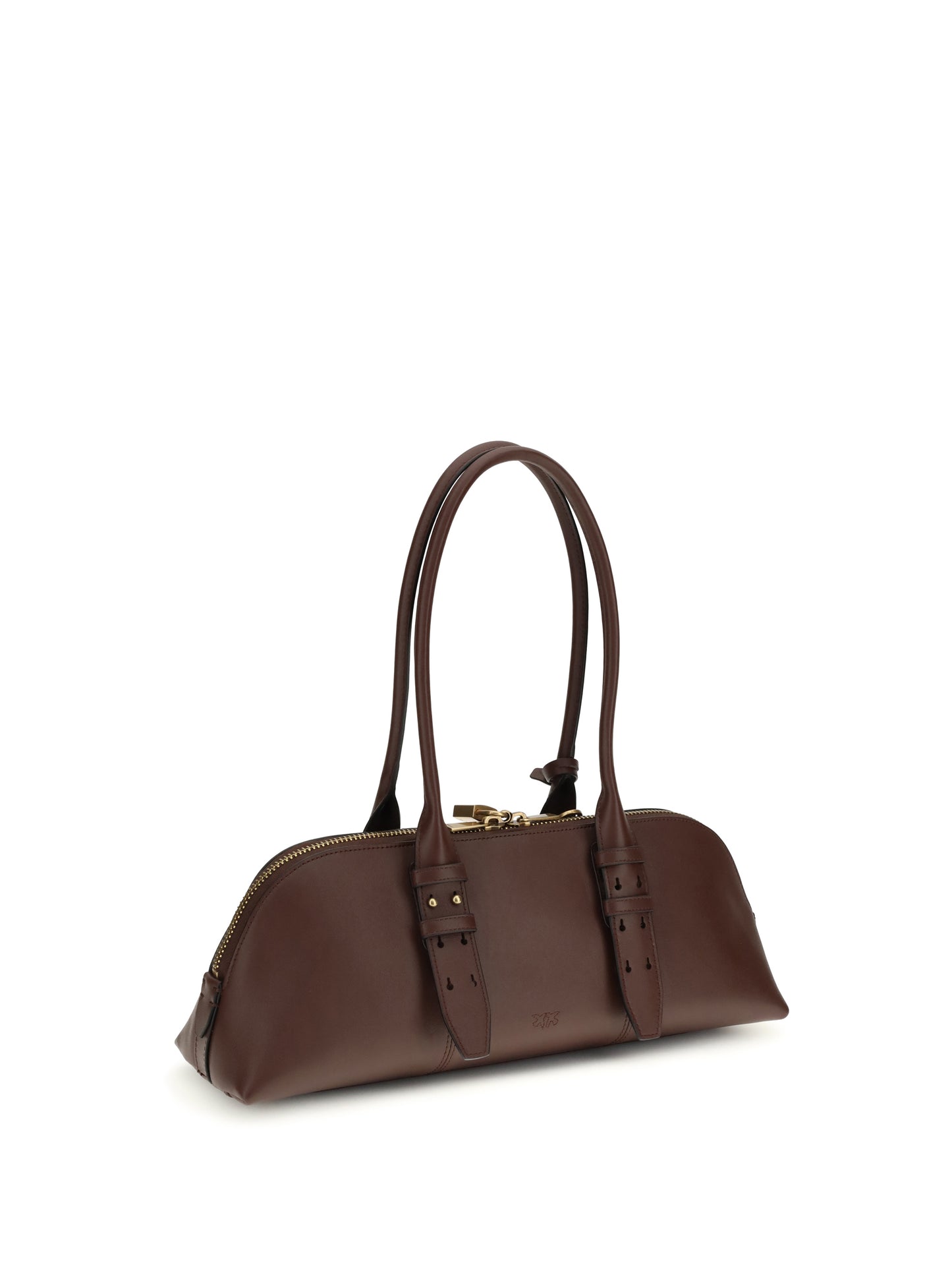 PINKO Large Bowling Baguette Shoulder Bag