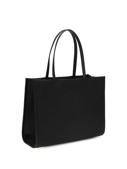 Tory Burch Small Ella recycled nylon Tote Bag - Black