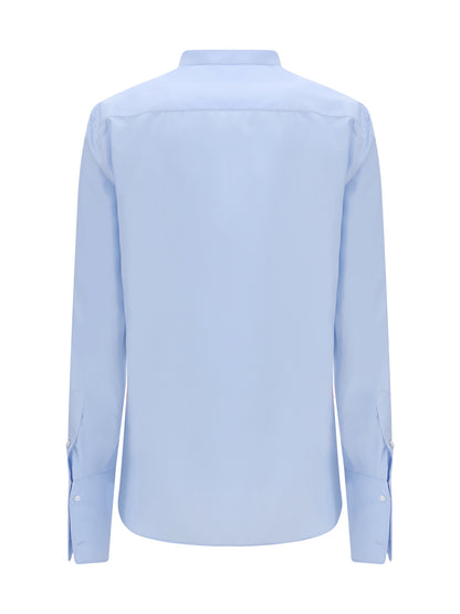 Fendi Cotton poplin Shirt - Sky Blue