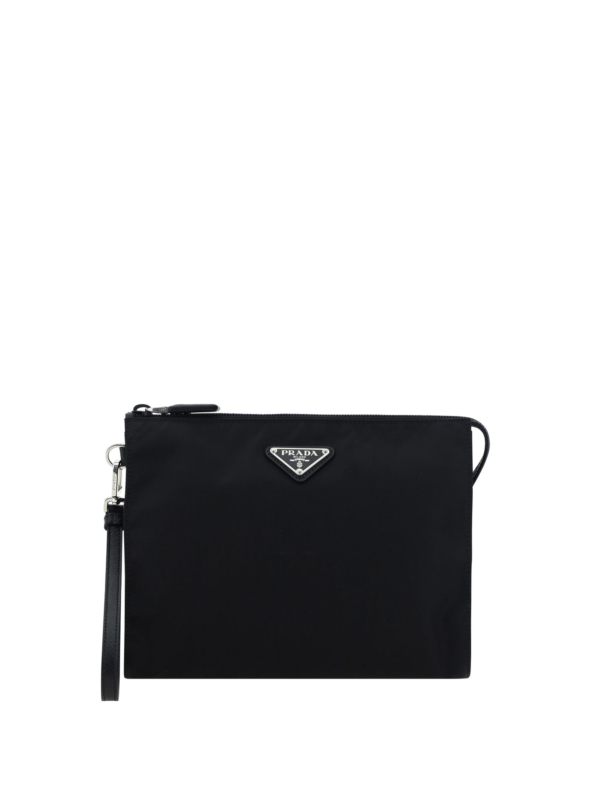 Prada Re-Nylon and Saffiano Necessaire Beauty Case - Black