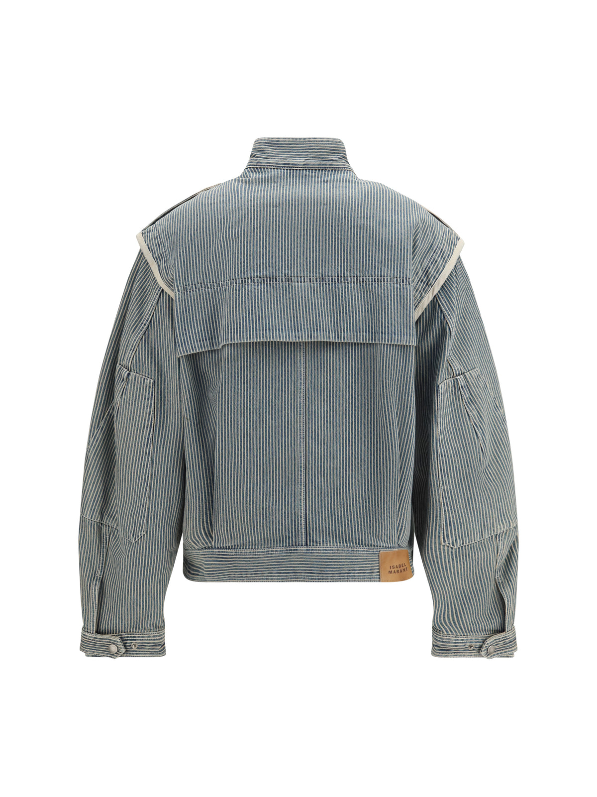 Marant Étoile Edany cotton twill Jacket - Blue/White