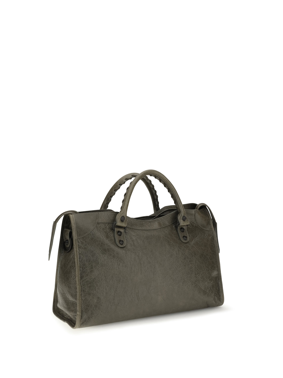 Balenciaga Le City medium Handbag - Army Green