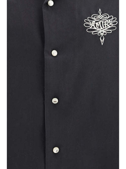 Amiri Oversized lazo safari Shirt - Black