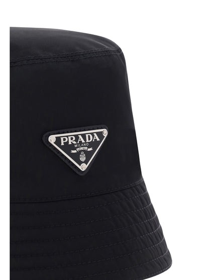 Prada Re-Nylon Bucket Hat - Black