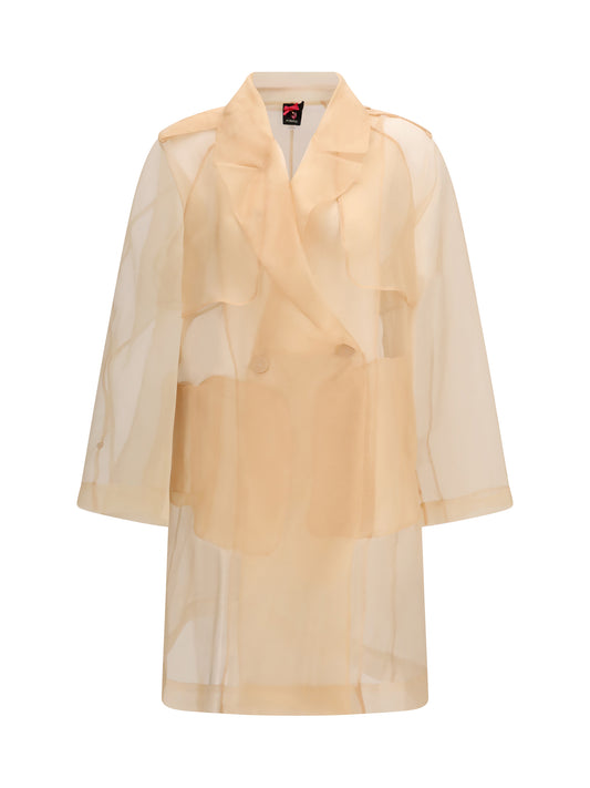 PINKO Silk Trench Coat