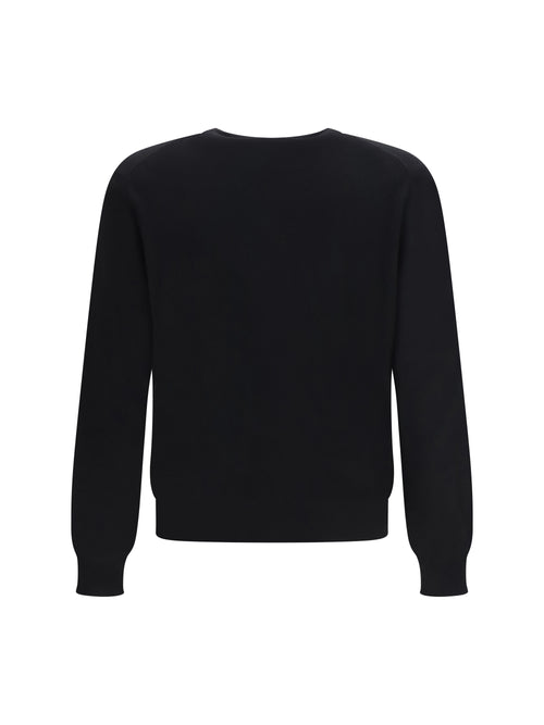 Versace Greca Incrocio Sweater - Black