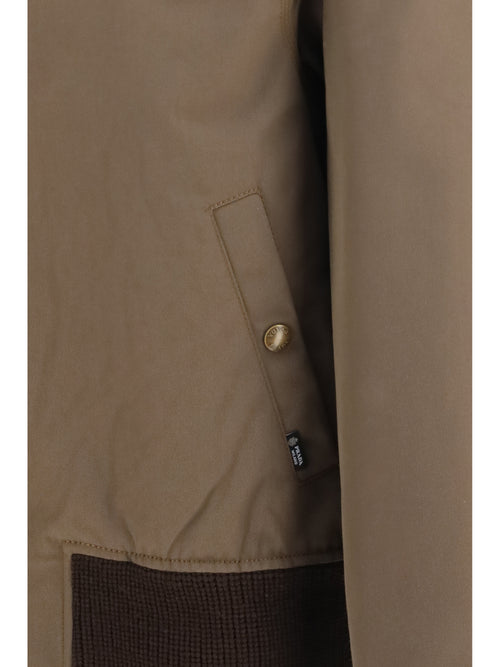 Prada Jacket with corduroy collar - Light Brown
