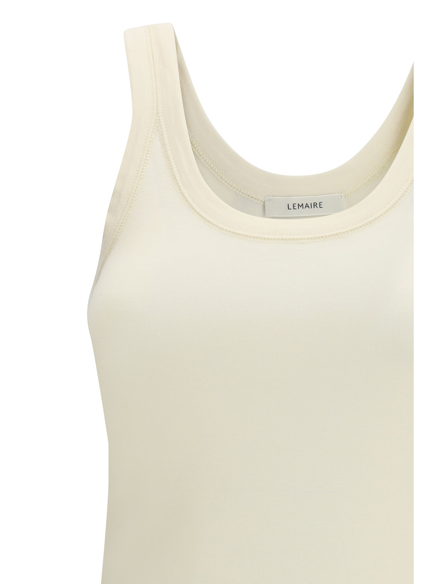 LEMAIRE Ribbed cotton Top
