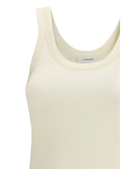 LEMAIRE Ribbed cotton Top