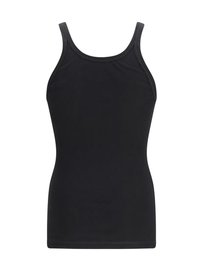 DOLCE & GABBANA Cotton printed tank Top