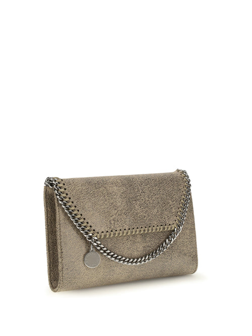 Stella McCartney Falabella Chain Wallet - Taupe