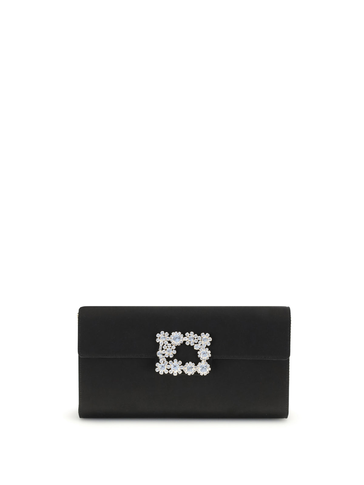 Roger Vivier Efflorescence Pochette - Black