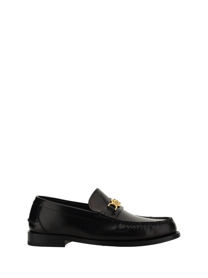 VERSACE Leather Loafers