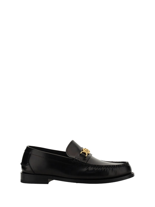VERSACE Leather Loafers