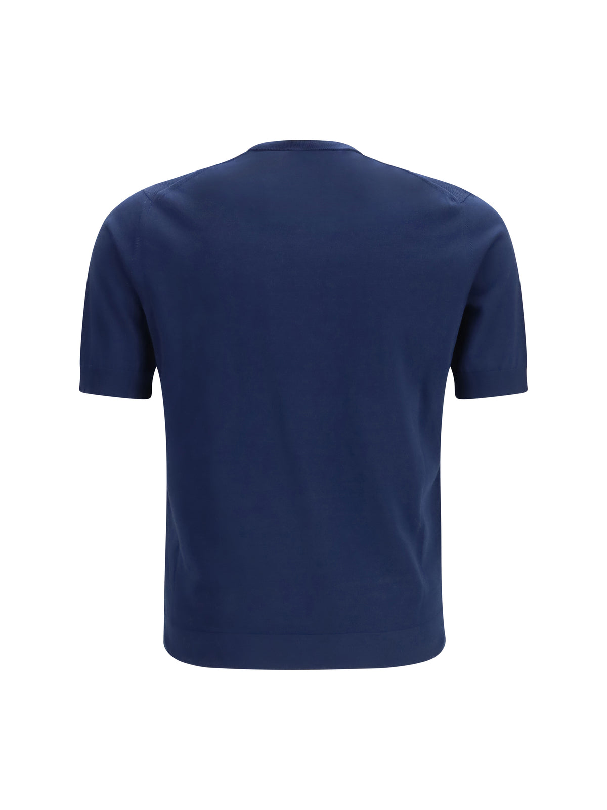 Prada C-Neck Knit in cotton - Bleu
