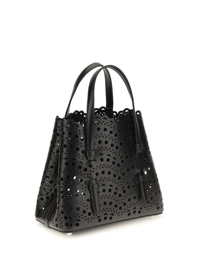 AlaïA Mina Handbag - Noir