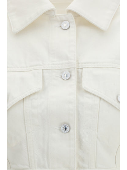 GIVENCHY Cocoon reversed-effect raw denim Jacket