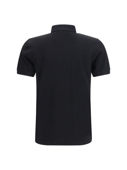 Fred Perry M3 cotton piqué Polo - Black/Champagne
