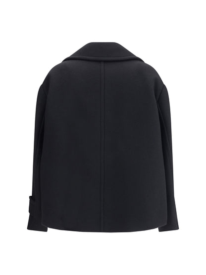 Chloé Oversize short Coat - Black