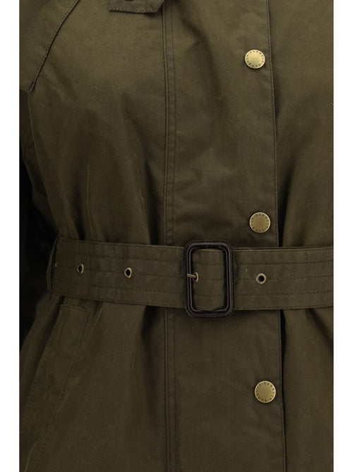Barbour Lucrezia waxed Jacket - Beech